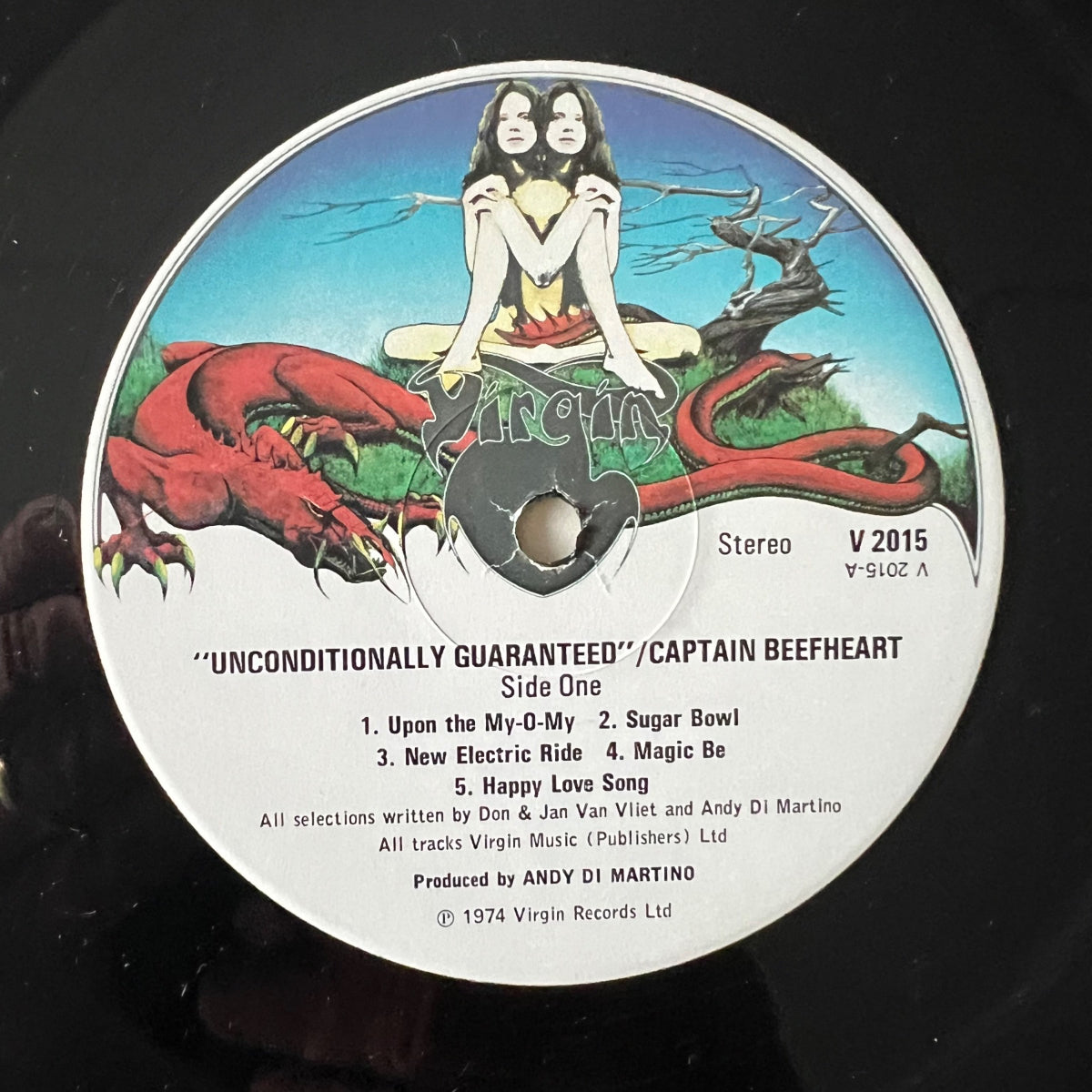 Captain Beefheart & The Magic Band - Unconditionally Guaranteed / 1.UK-Press. 1974 - (M-/M-)