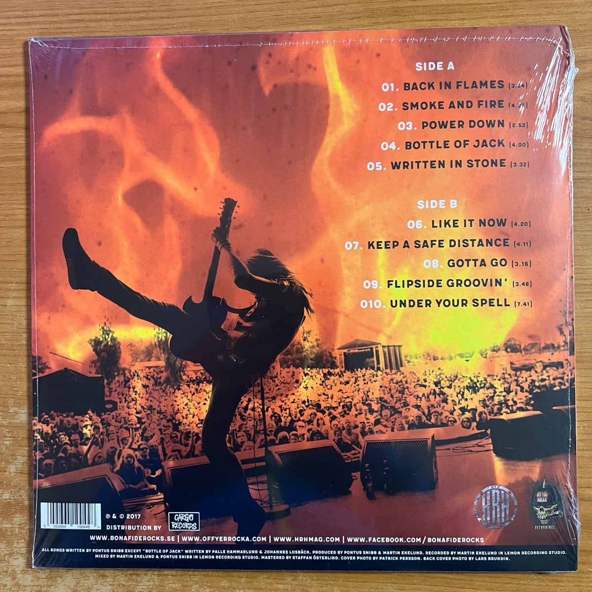 Bonafide - Flames / 1. UK-Press. 2017 - (Mint/M- & Sealed)