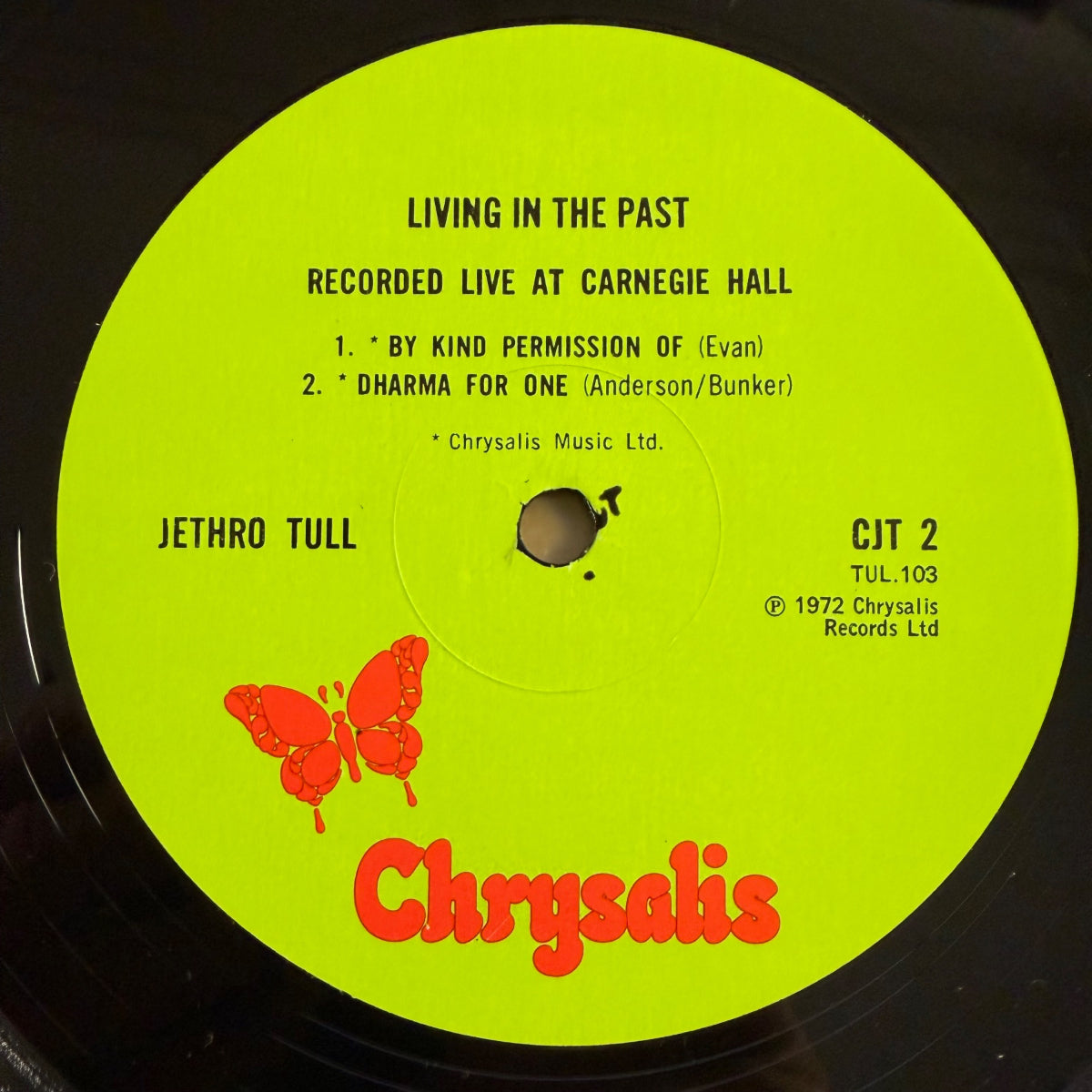 Jethro Tull - Living In The Past / 2 LP & Booklet - 1. UK-Press. 1972 - (M-/VG++)