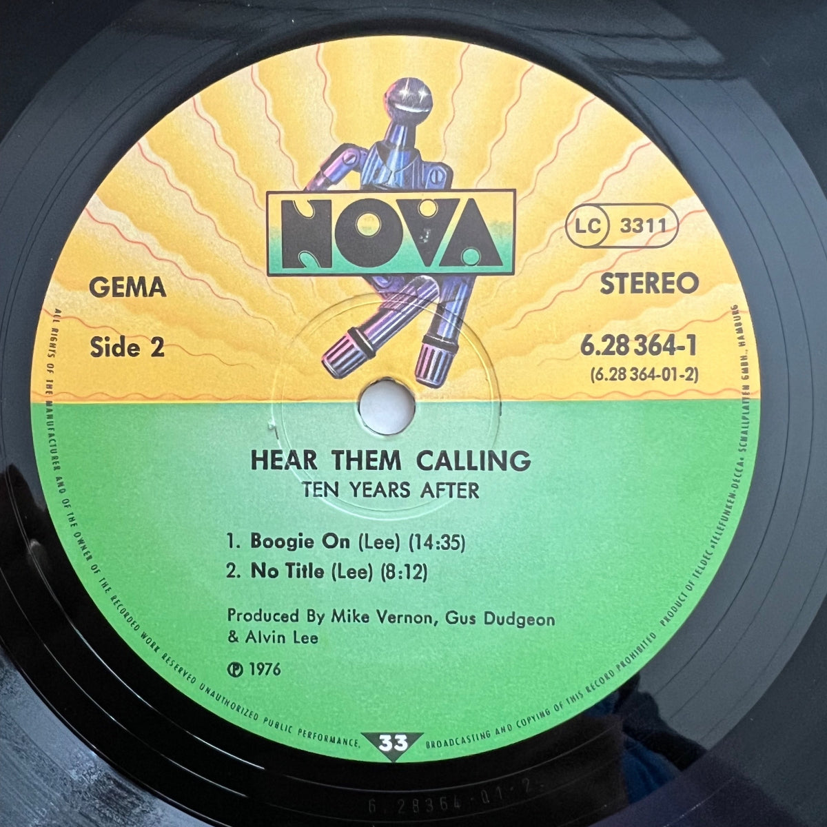 Ten Years After - Hear The Calling / 1. D-Press. 1976 - (M-/M-)