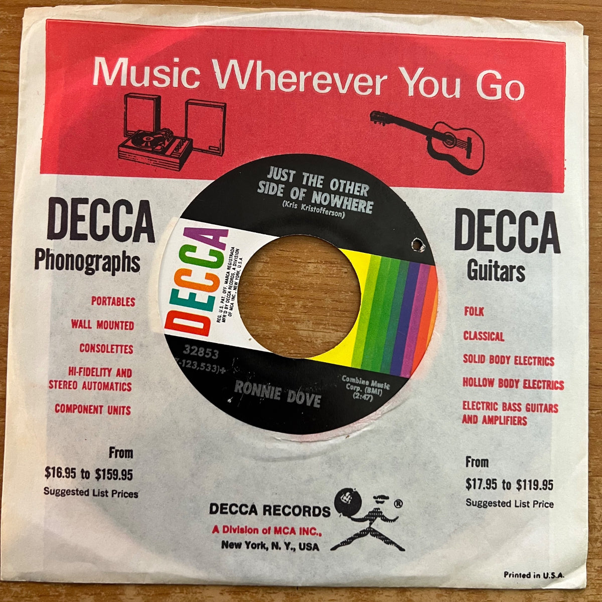 Ronnie Dove - If I Cried Every time You Hurt Me / 1. US-Press. 1971 - (M-/VG+)