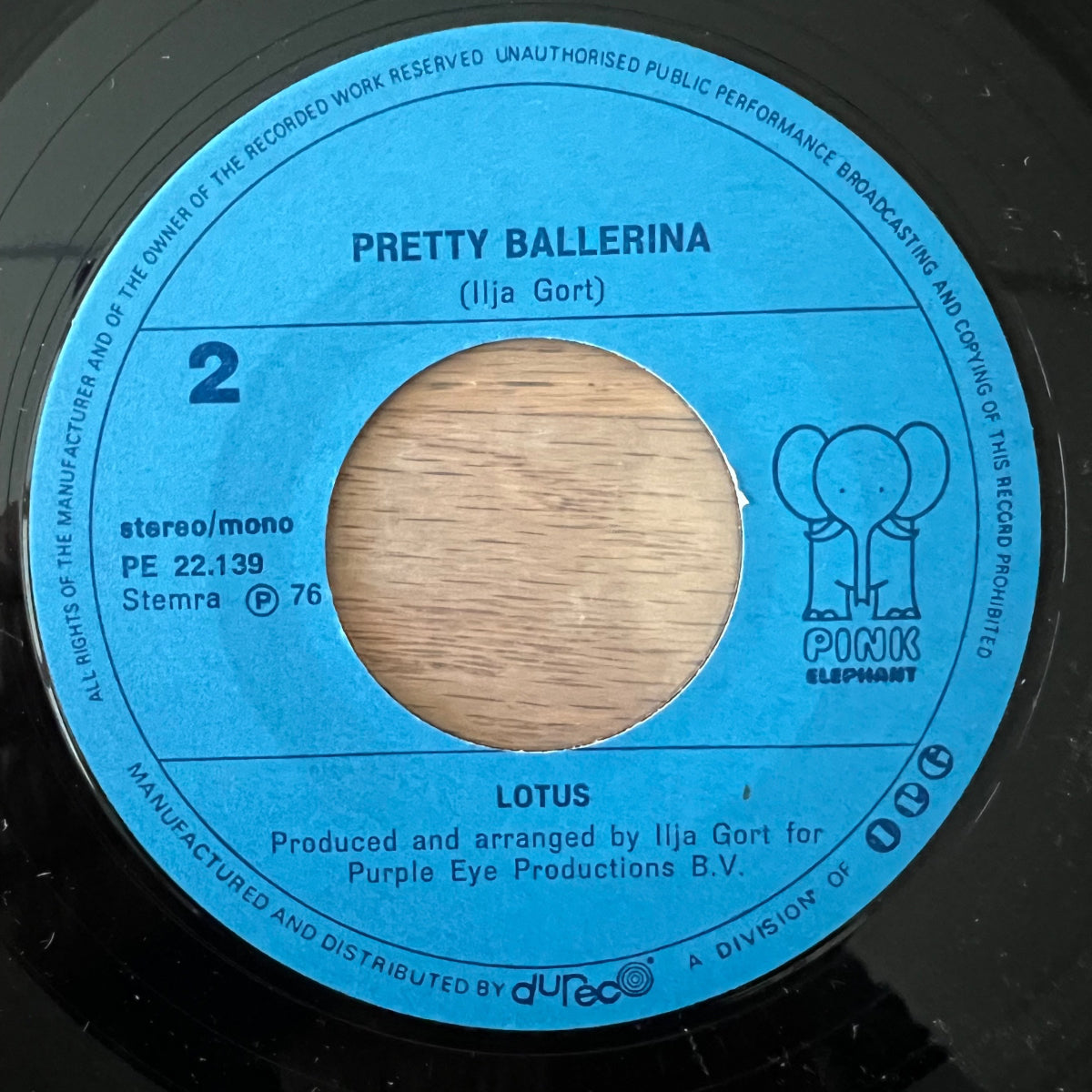 Lotus - Yellow Rose / 1. NL-Press. 1976 - (M-/VG++)