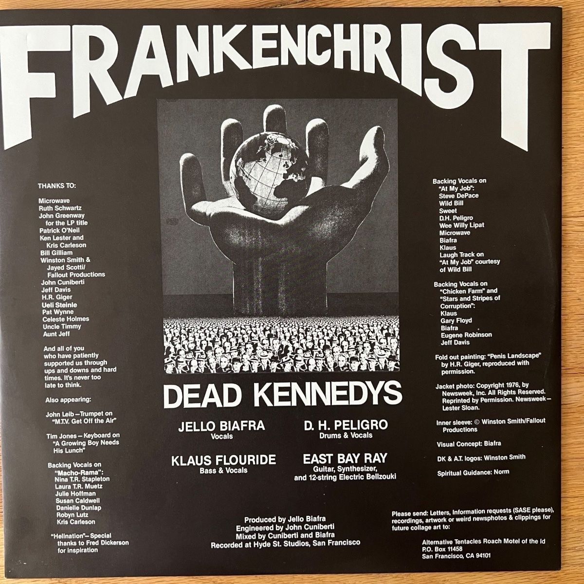 Dead Kennedys - Frankenchrist / 1. France-Press. 1985 - TOP