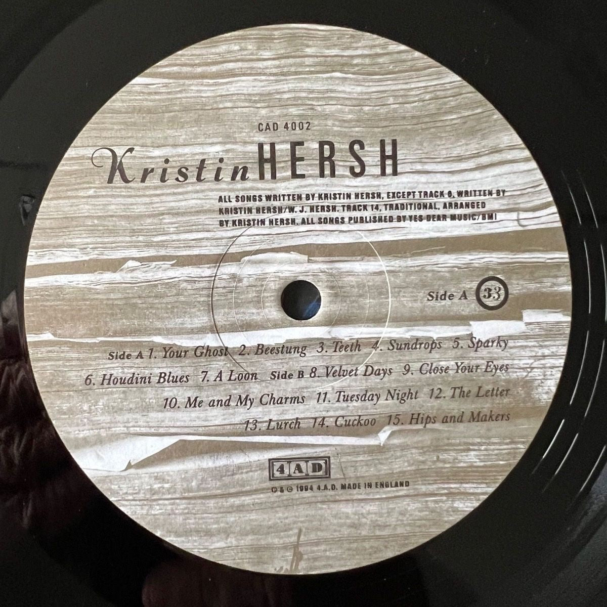 Kristin Hersh - Hips And Makers / 1. UK-Press. 1994 - TOP