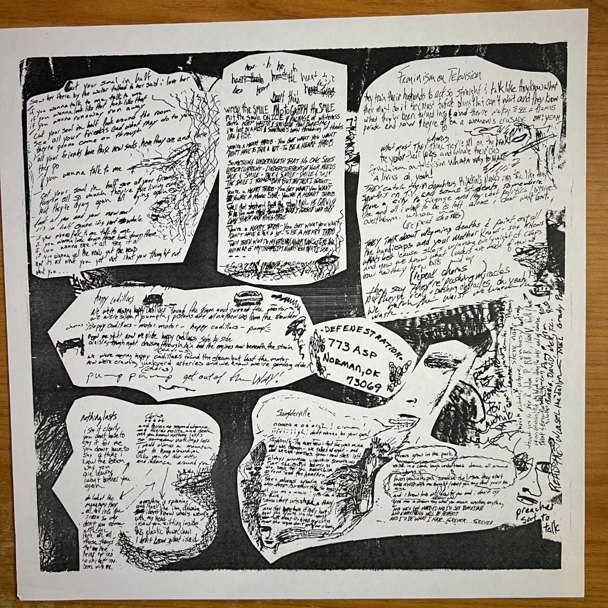 Defenestration - Same / 12" EP - 1. US-Press. 1984 - 7 Track - (M-/VG+)
