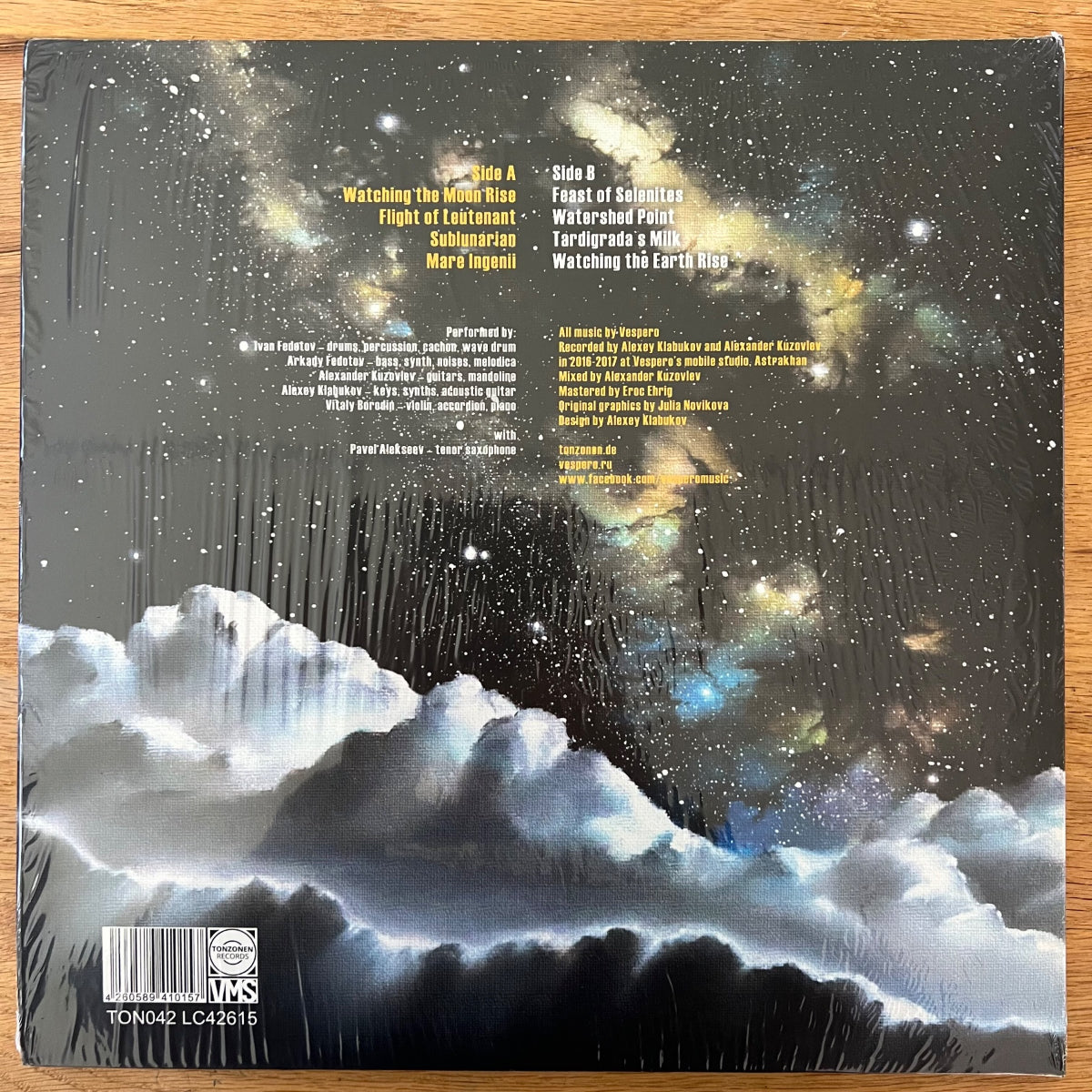 Vespero - Hollow Moon / 1. D-Press. 2018 - Édition limitée - Vinyle coul. - (Neuf et scellé)
