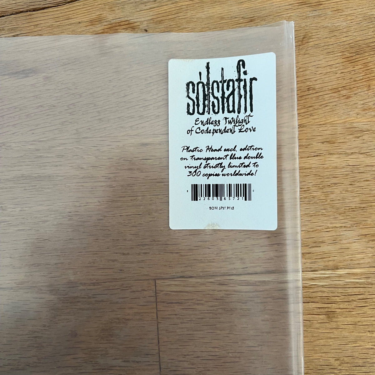 Sólstafir - Crépuscule infini de l'amour codépendant / 1. France-Press. 2020 - Bleu transparent - (Neuf et sous blister)