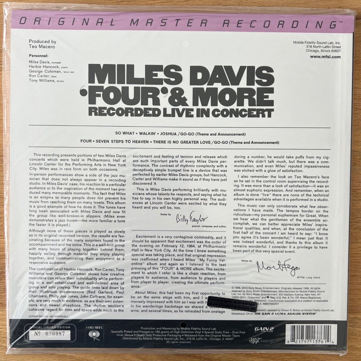 Miles Davis - Four & More / Audiophile MFSL 2013 - (Mint & Sealed)