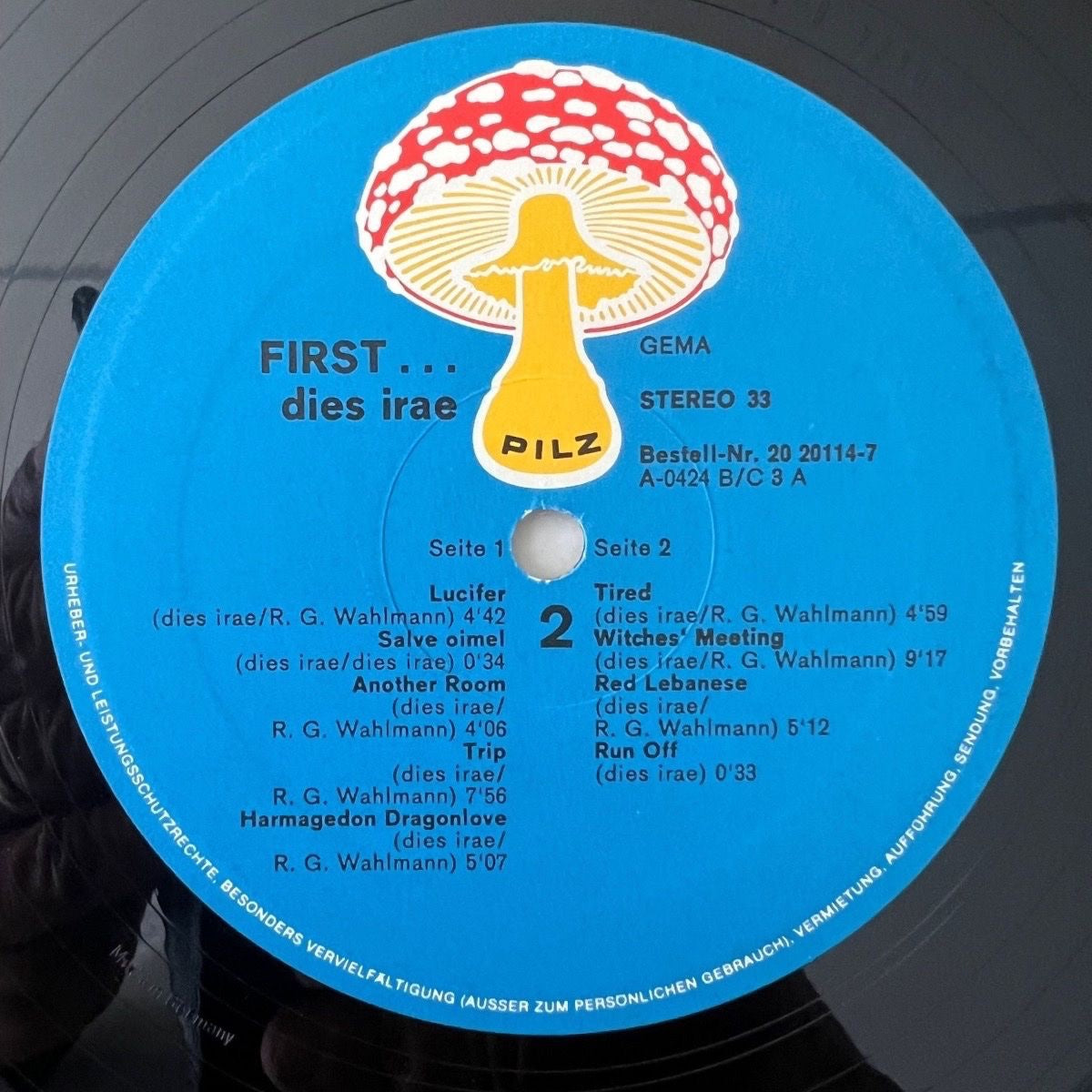 Dies Irae - Première édition / 1. D-Press. 1971 - (M-/VG++)