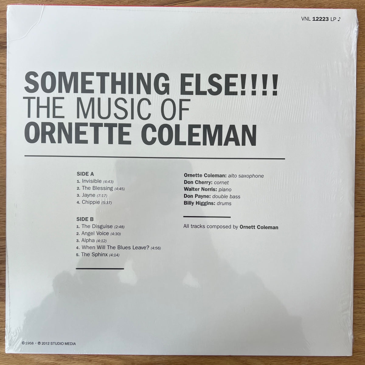 Ornette Coleman - Quelque chose d'autre !!! / Presses italiennes. 2012 - (Neuf et scellé)