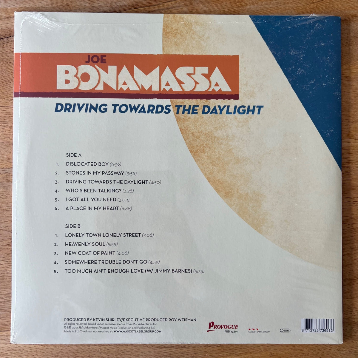 Joe Bonamassa - Driving Towards The Daylight / 1. EU-Press. 2012 - (Mint & Sealed)