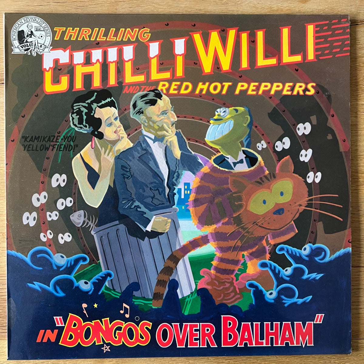 Chilli Willi & Red Hot Peppers - Bongos Over Balham / 1st UK Press. 1974 - (M-/M-)