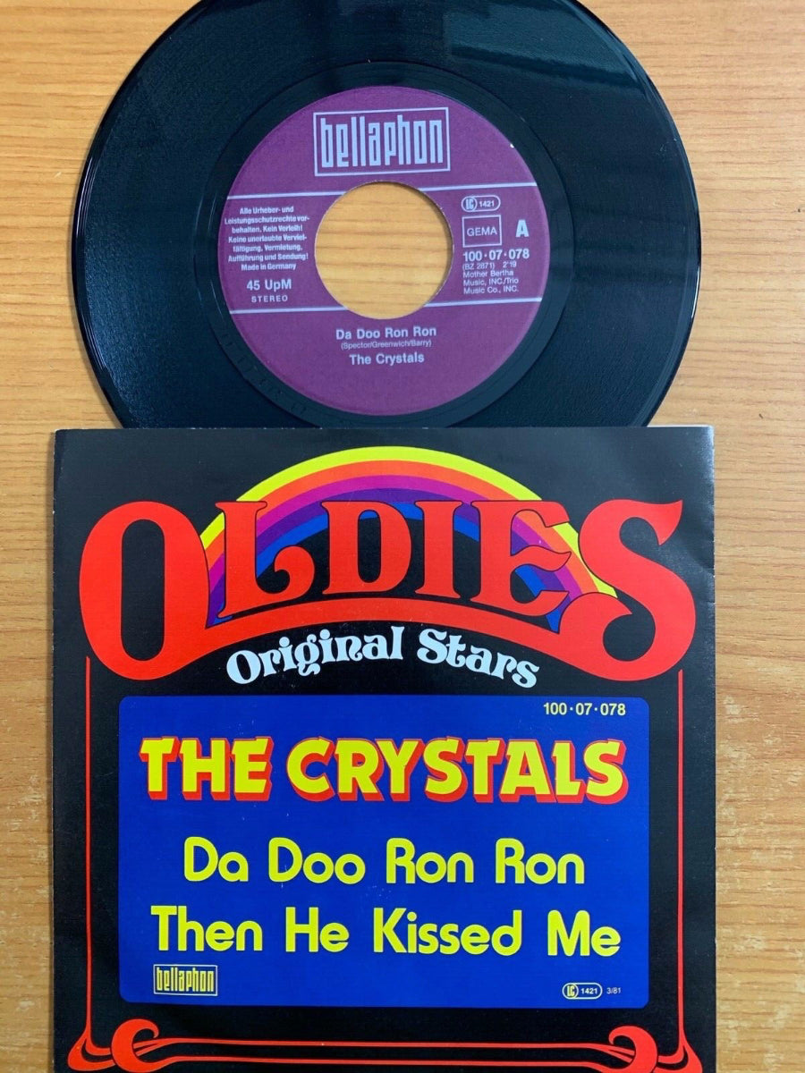 Crystals - Da Doo Ron Ron / D-Press. 1981 - (M-/M-)