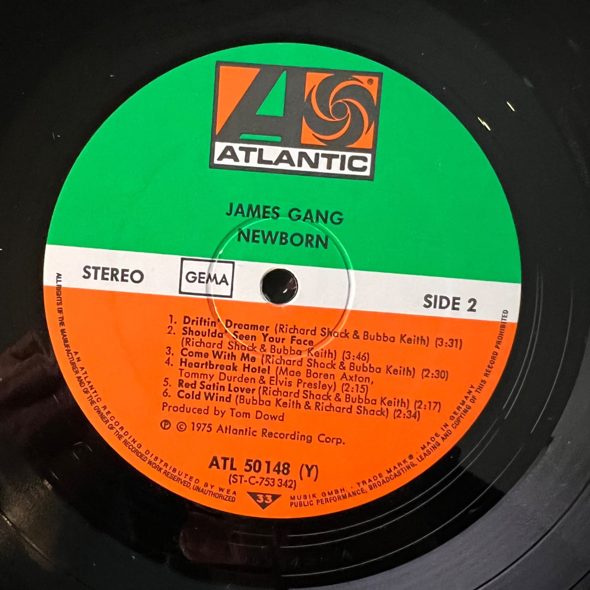 James Gang - Newborn / 1. D-Press. 1975 - (M-/VG+)