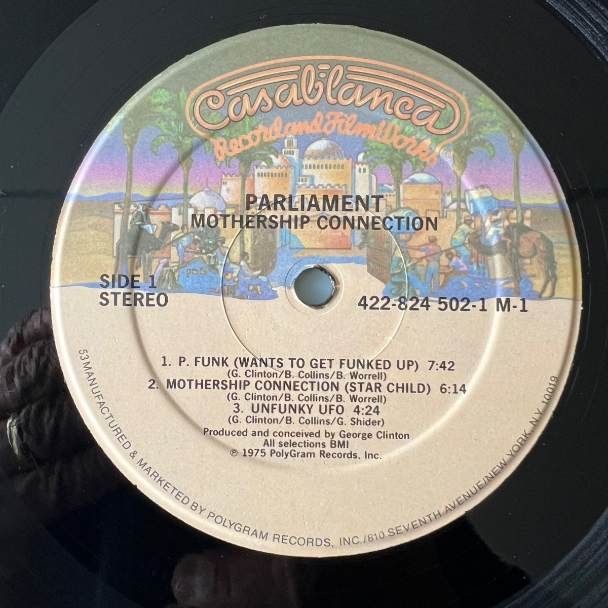 Parliament - Mothership Connection / US Press. RE from 1974 - (M-/M-)