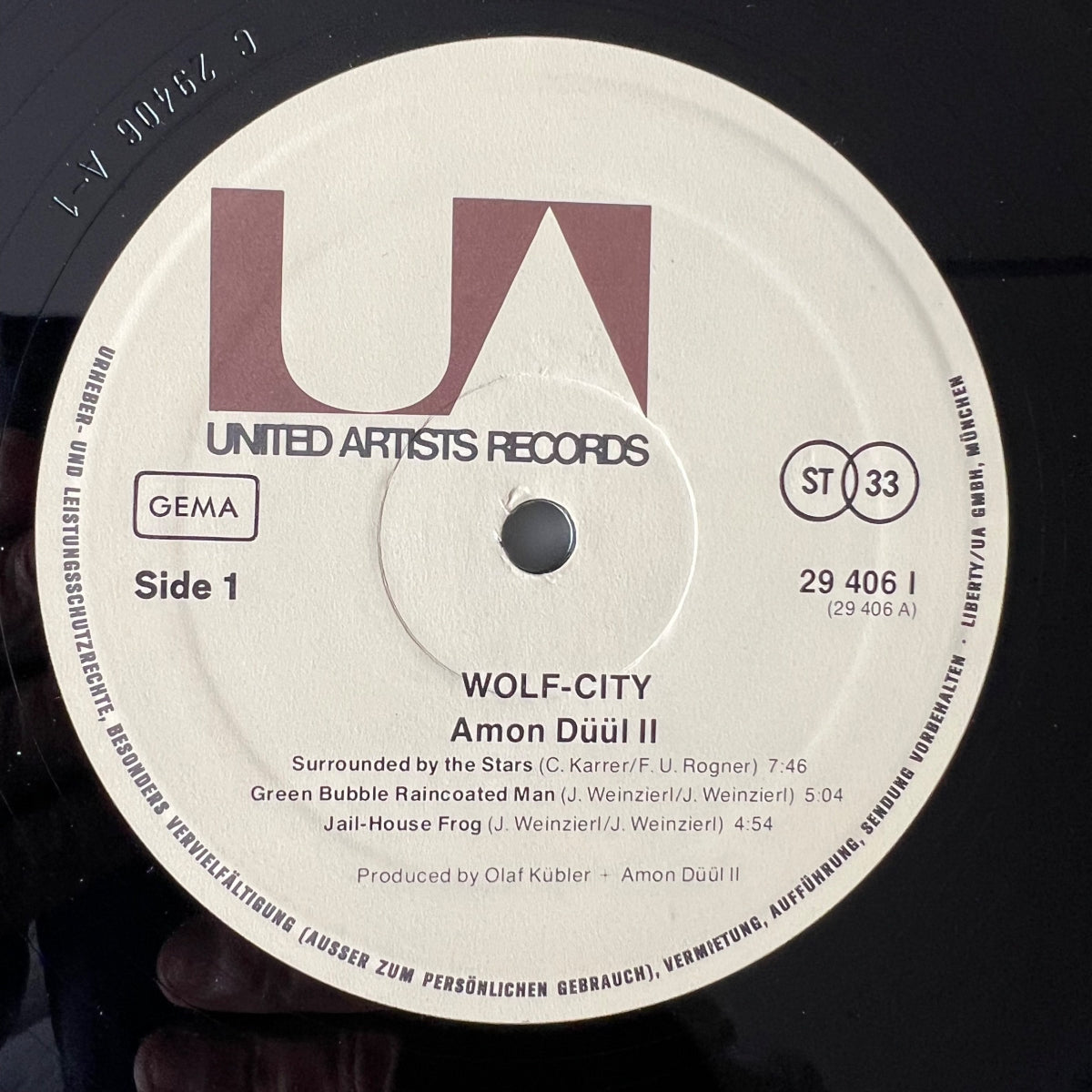 Amon Düül II - Wolf City / 1. D-Press. 1972 - (M-/M-)