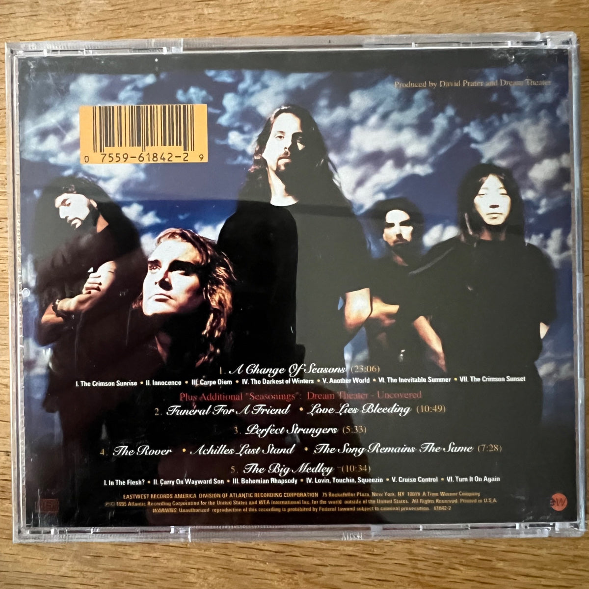 Dream Theater - A Change Of Seasons / CD - 1. US-Press. 1995 - (M-/M-)