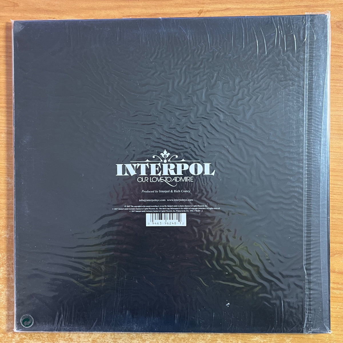 Interpol - Notre amour pour l'admiration / 1. UK Press. 2007 - (Mint/M-)