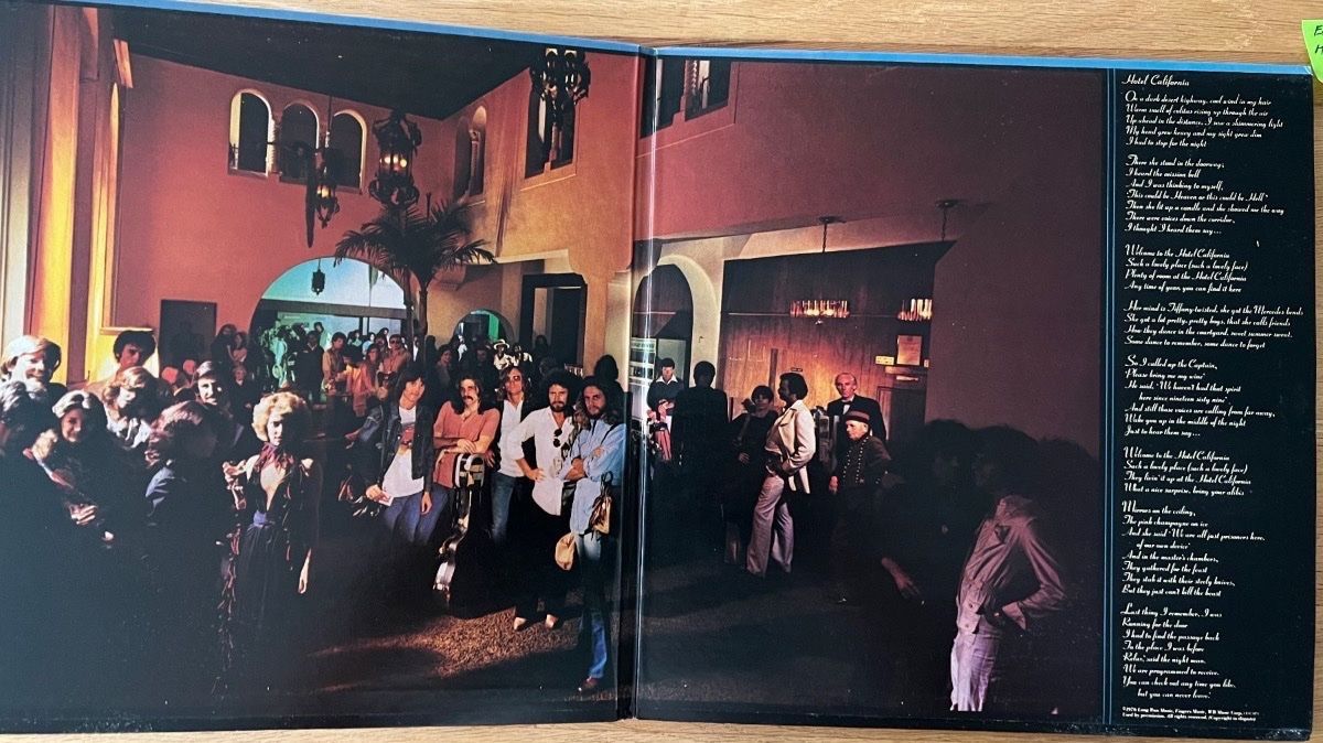 Eagles - Hôtel California / Audiophile MFSL 1984 - (M-/M-)