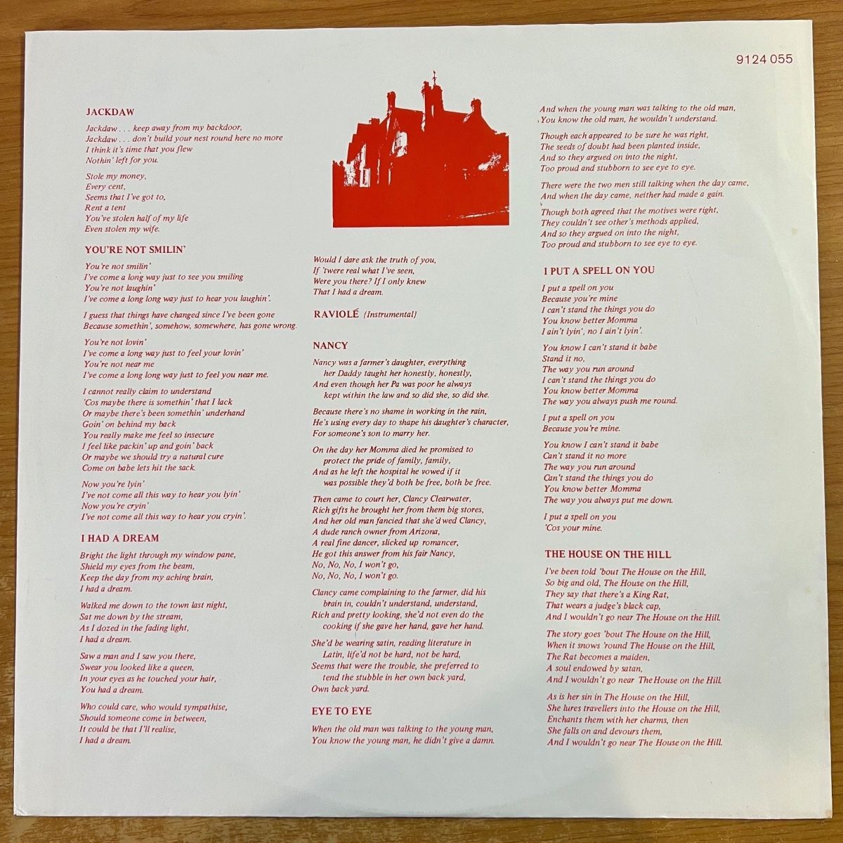 Audience - House On The Hill / D-Press. Reissue - (VG++/VG++)