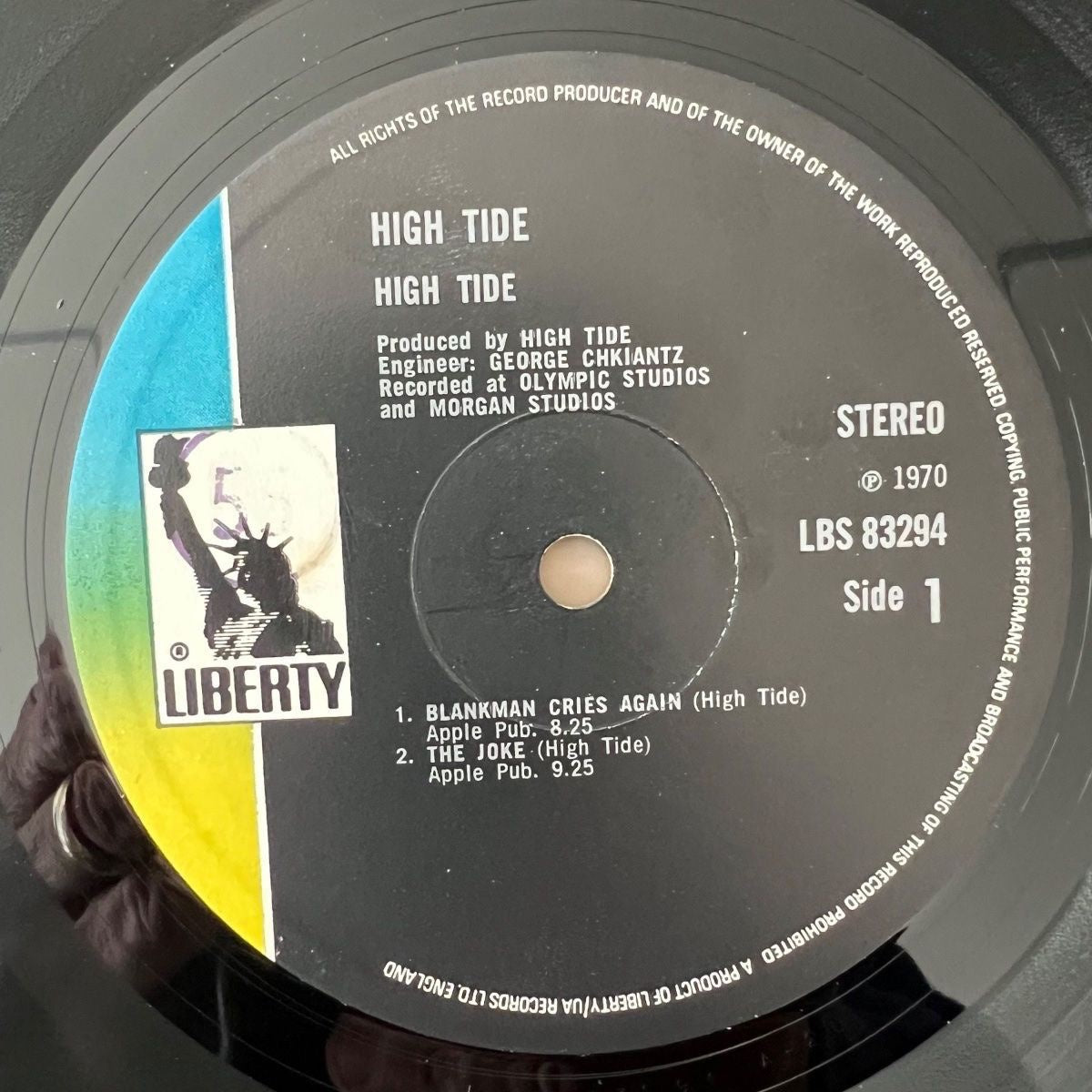 High Tide - Same // 1. UK-Press. 1970 - (M-/VG+)