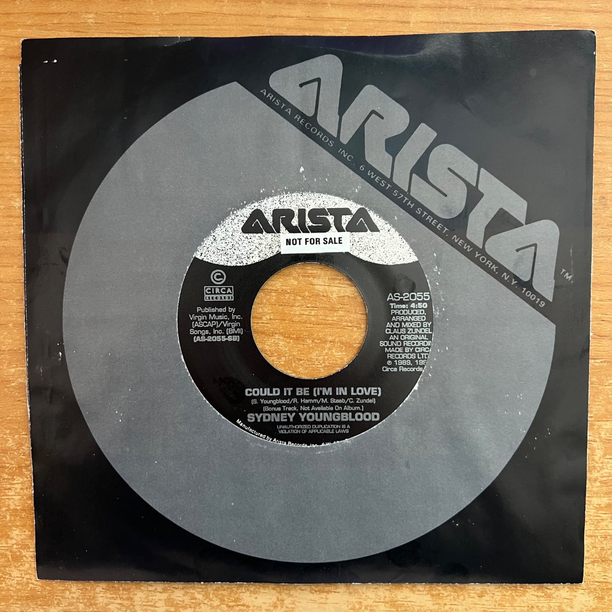 Sydney Youngblood - I'd Rather Go Blind / 1. US-Press. 1990 - (M-/M-)
