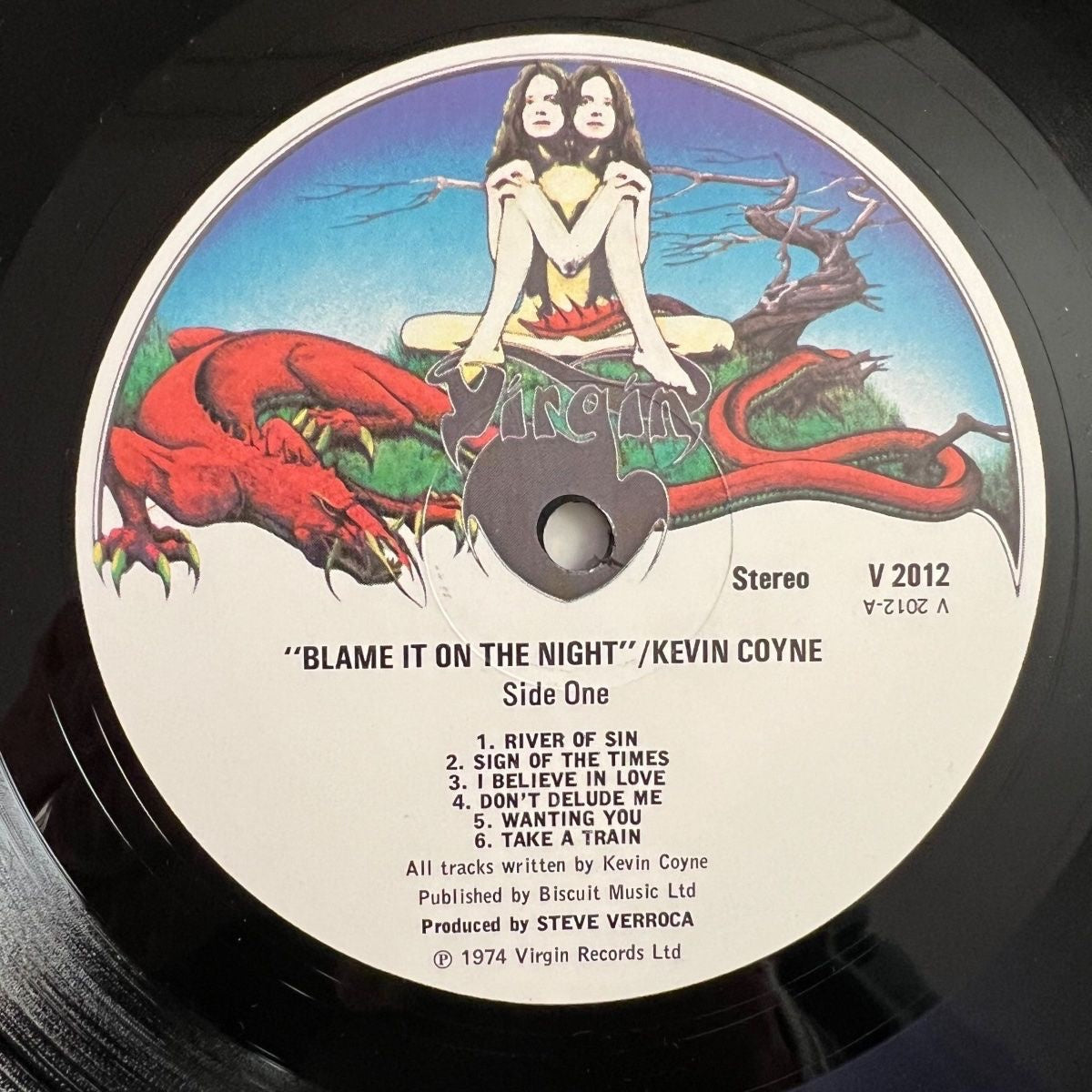 Kevin Coyne - La faute à la nuit / 1re édition britannique. 1974 - (M-/M-)