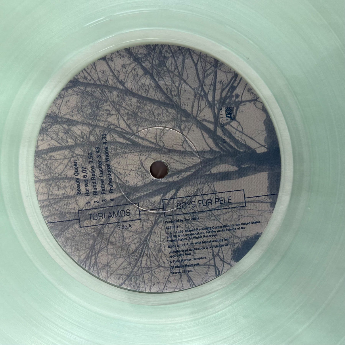 Tori Amos - Boys For Pele / 1st US Press. 1996 - Clear Green Vinyl - (M-/M-)