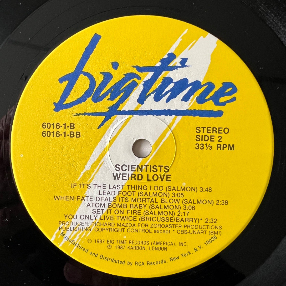 Scientists - Weird Love / 1. US-Press. 1987 - (M-/M-)