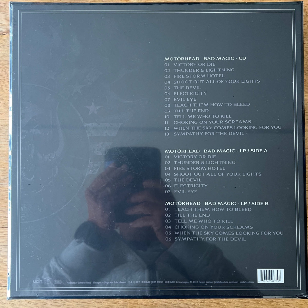 Motörhead - Bad Magic / Coffret 2 LP - 1er US 2015 - (Neuf et scellé)