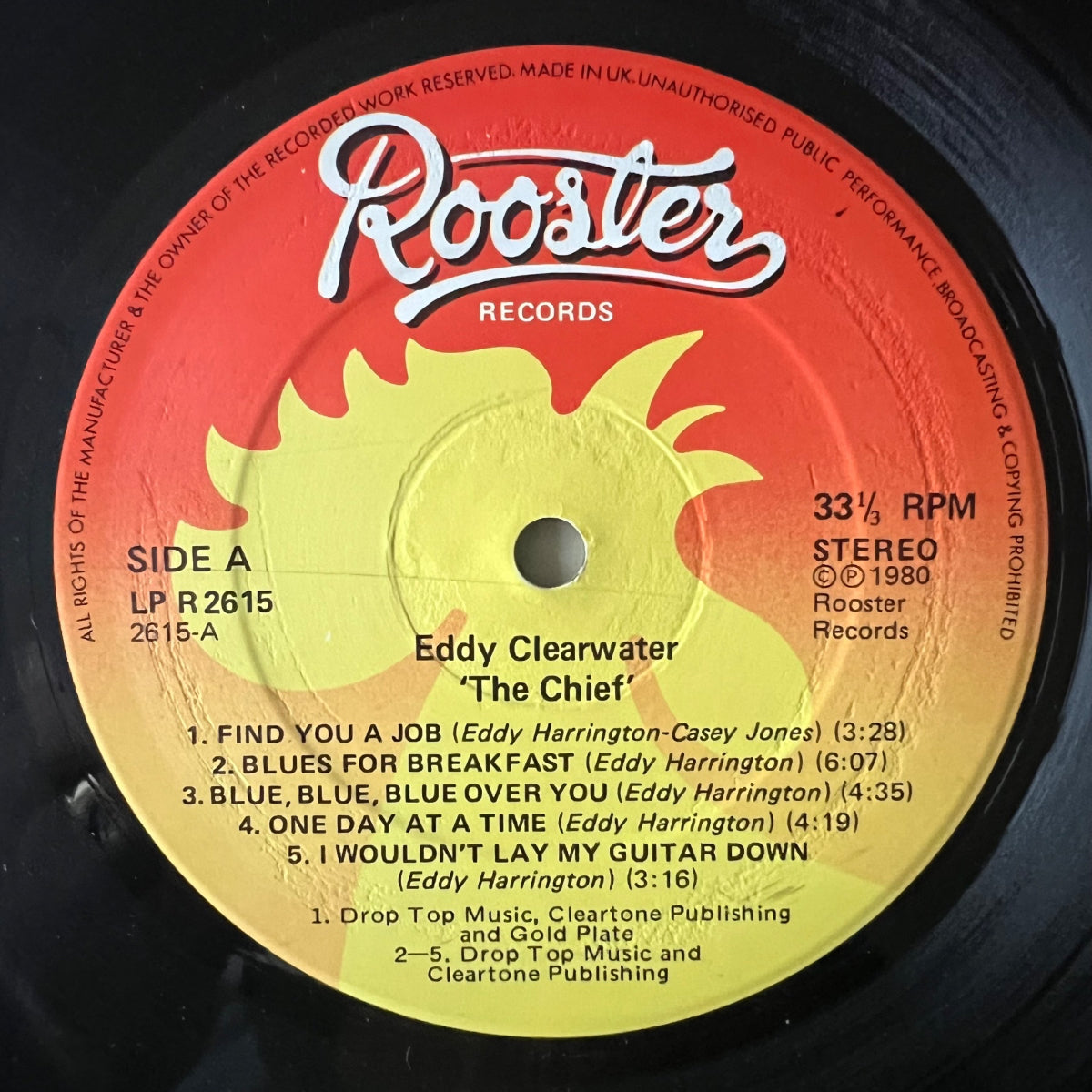 Eddy Clearwater - The Chief / 1. US-Press. 1980 - (VG++/VG++)