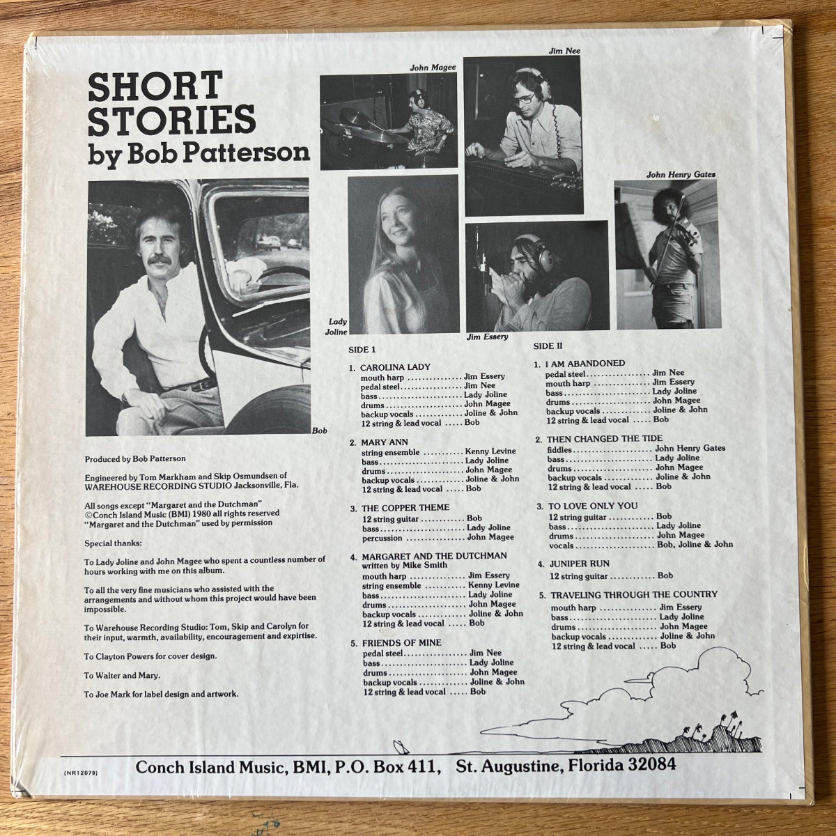 Bob Patterson - Short Stories / 1. US Press. 1980 - (M-/VG++)