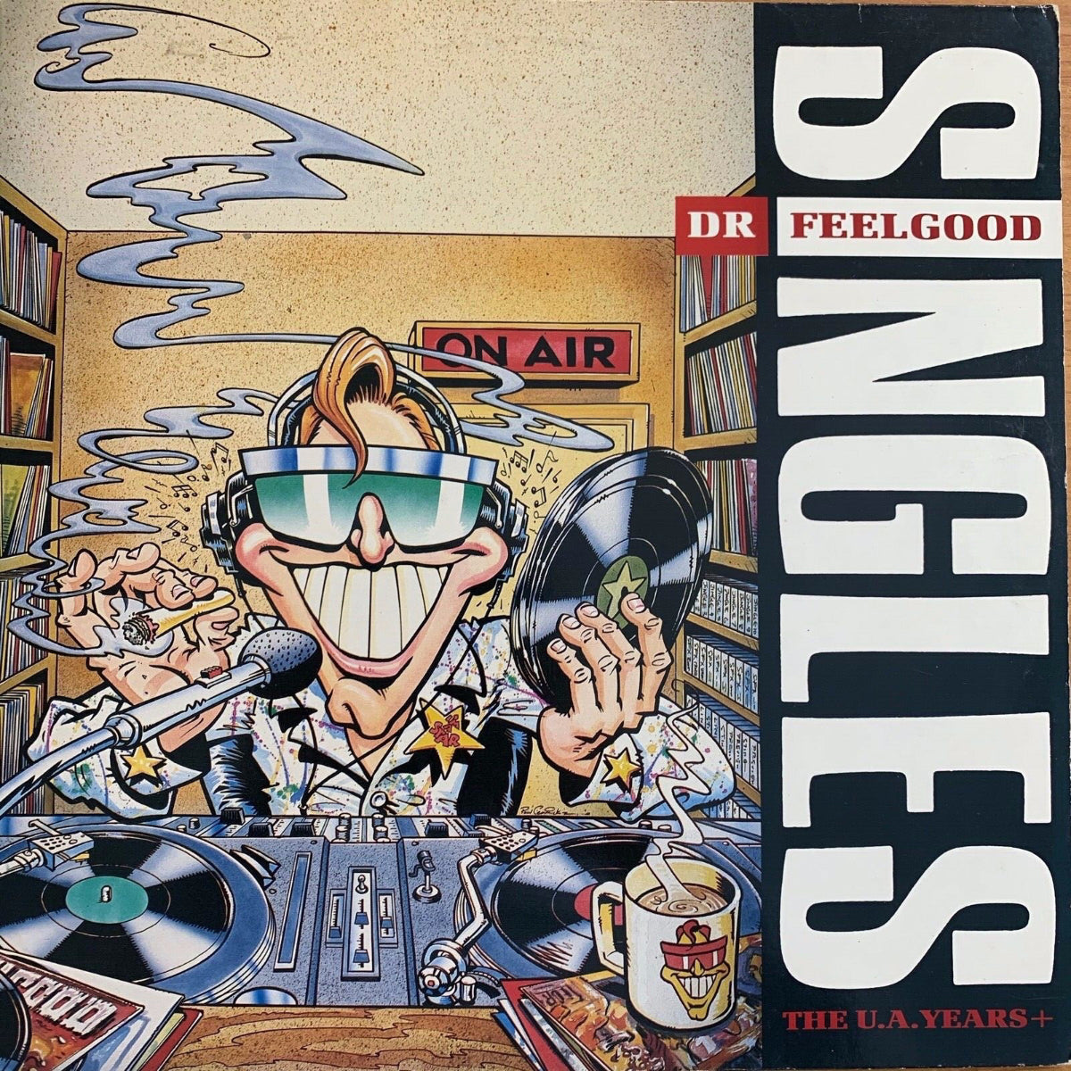 Dr. Feelgood - Singles, The UA Years+ / 2 LPs - 1. D-Press. 1989 - (M-/VG++)
