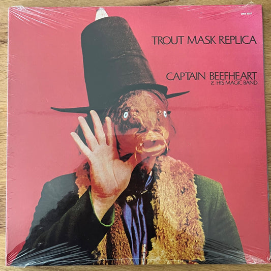 Réplique du masque de truite « Capitaine Beefheart et son bracelet magique » / Presse américaine. 1989 (Neuf et scellé)