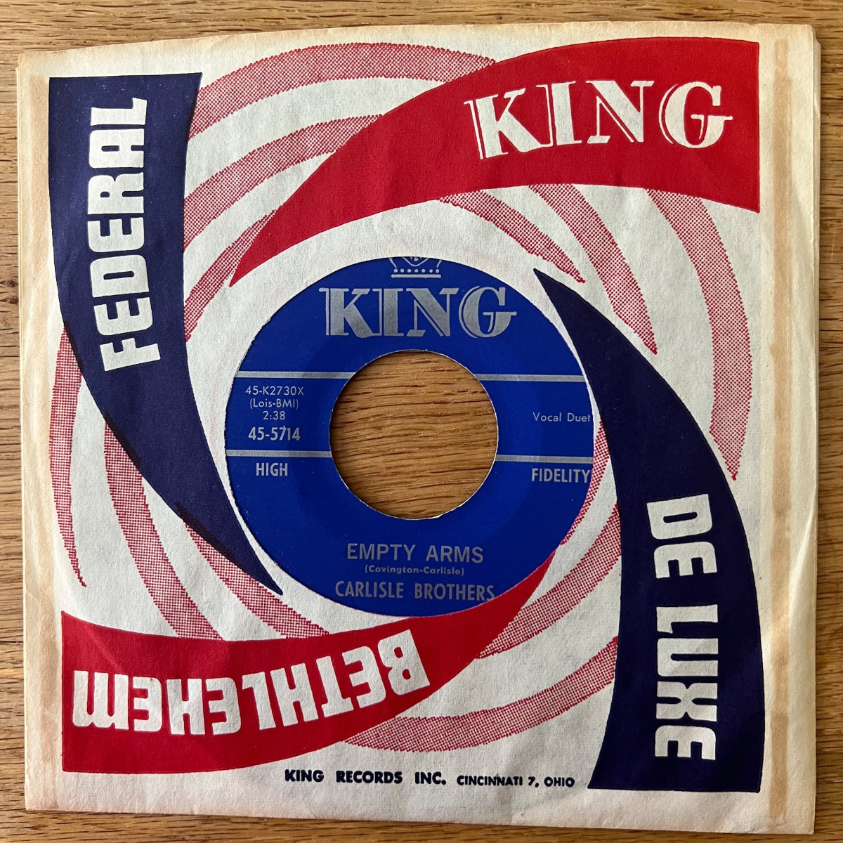 Carlisle Brothers - Rainbow At Midnight / 1. US-Press. 1963 - (VG++/VG++)