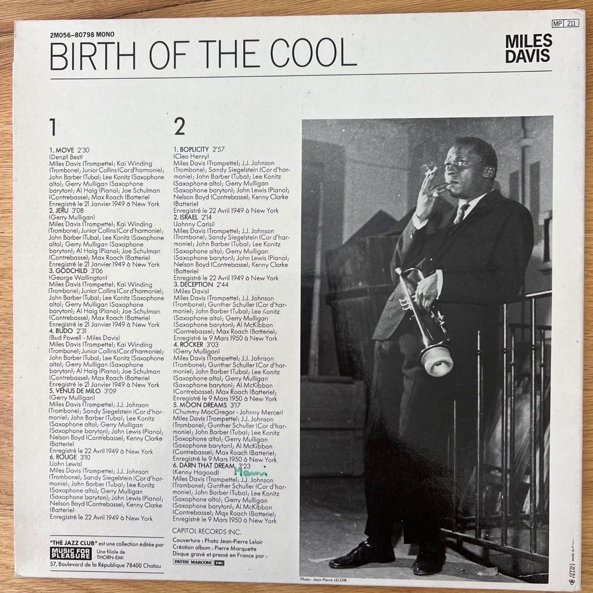 Miles Davis - Naissance du cool / France Press. 1982 - Mono - (M-/M-)