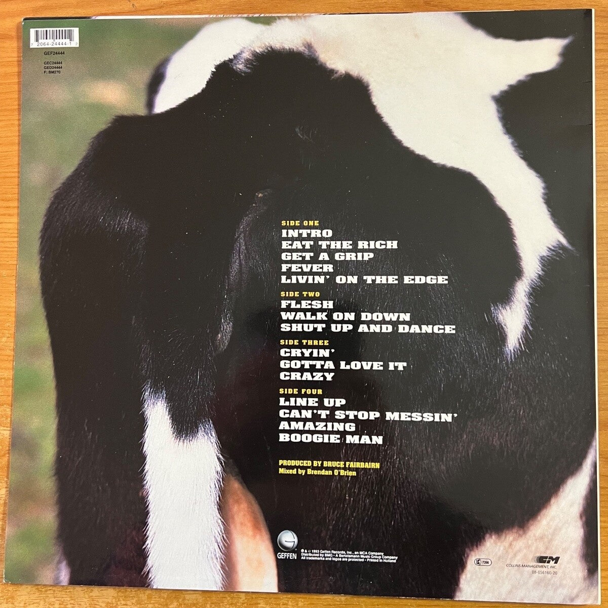 Aerosmith - Get A Grip / 2 LPs - 1st NL Press. 1993 - (M-/M-)