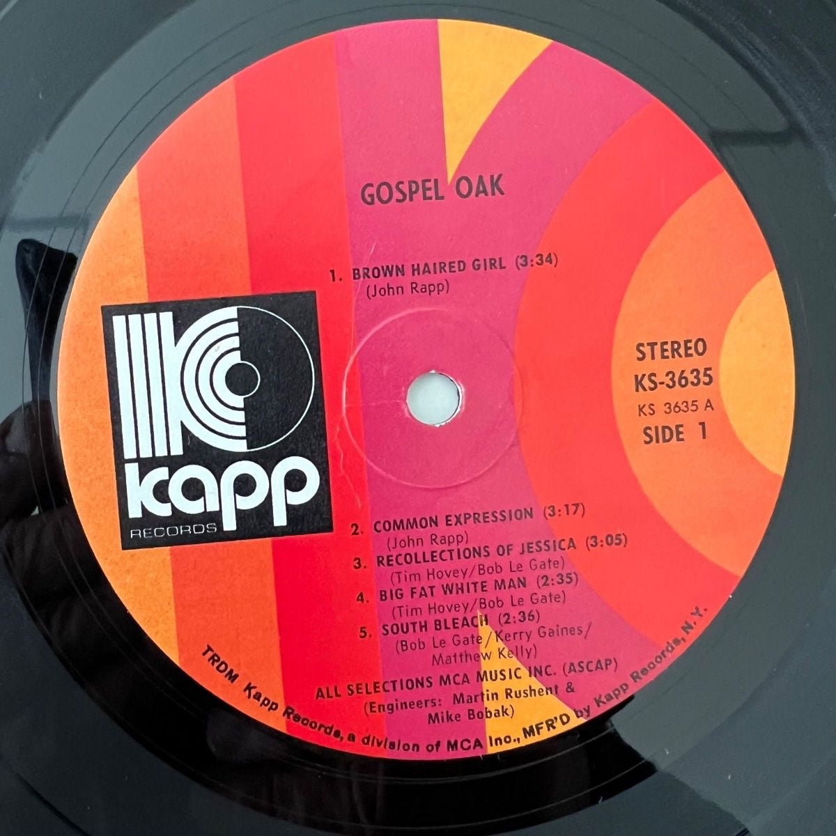 Gospel Oak - Same / 1. US-Press. 1970 - (M-/VG+)