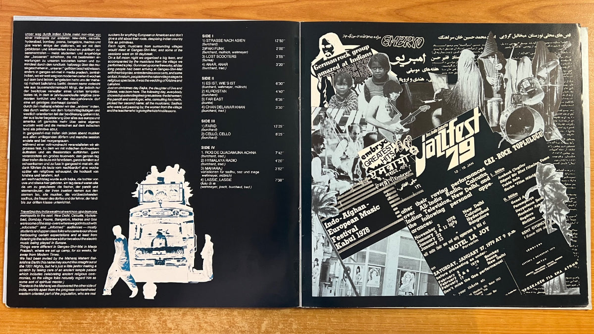 Embryo - Embryo's Reise / 2 LP - 1. D-Press. 1979 - (M-/VG++)