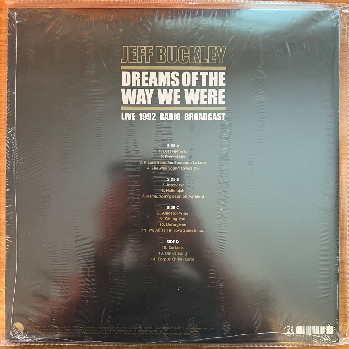 Jeff Buckley - Dreams Of The Way We Were / 2 LP - 1. UK 2014 - (Mint & Sealed)