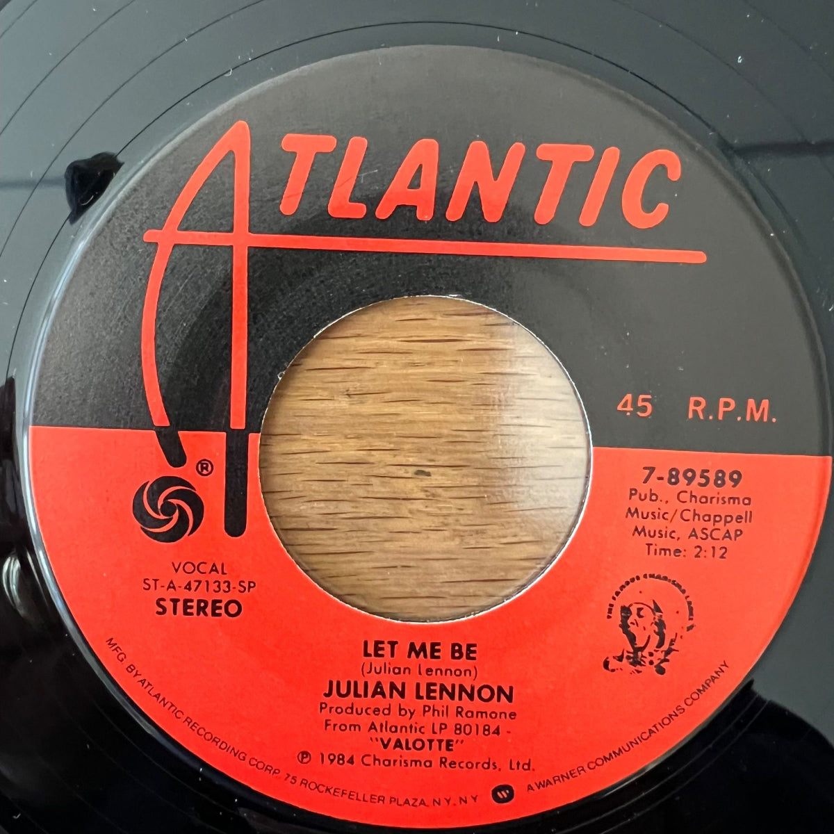 Julian Lennon - Too Late For Goodbyes / 1. US Press. 1985 - M-/M-)