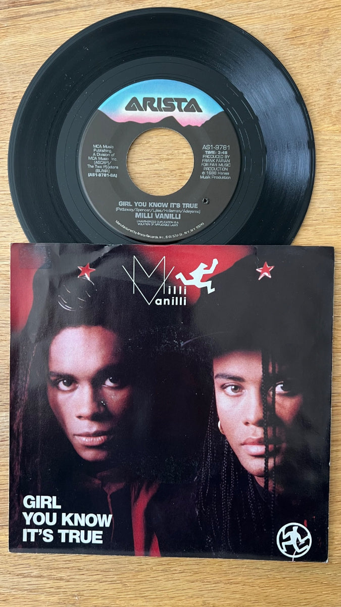 Milli Vanilli - Girl You Know It's True / 1. US-Press. 1988 - (VG++/M-)