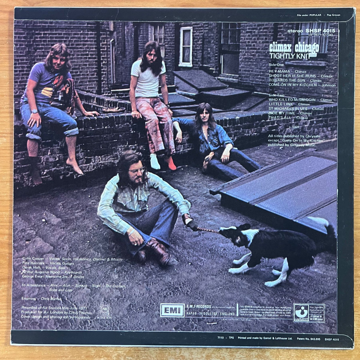 Climax Chicago - Tightly Knit / 1. UK-Press. 1971 - (M-/M-)