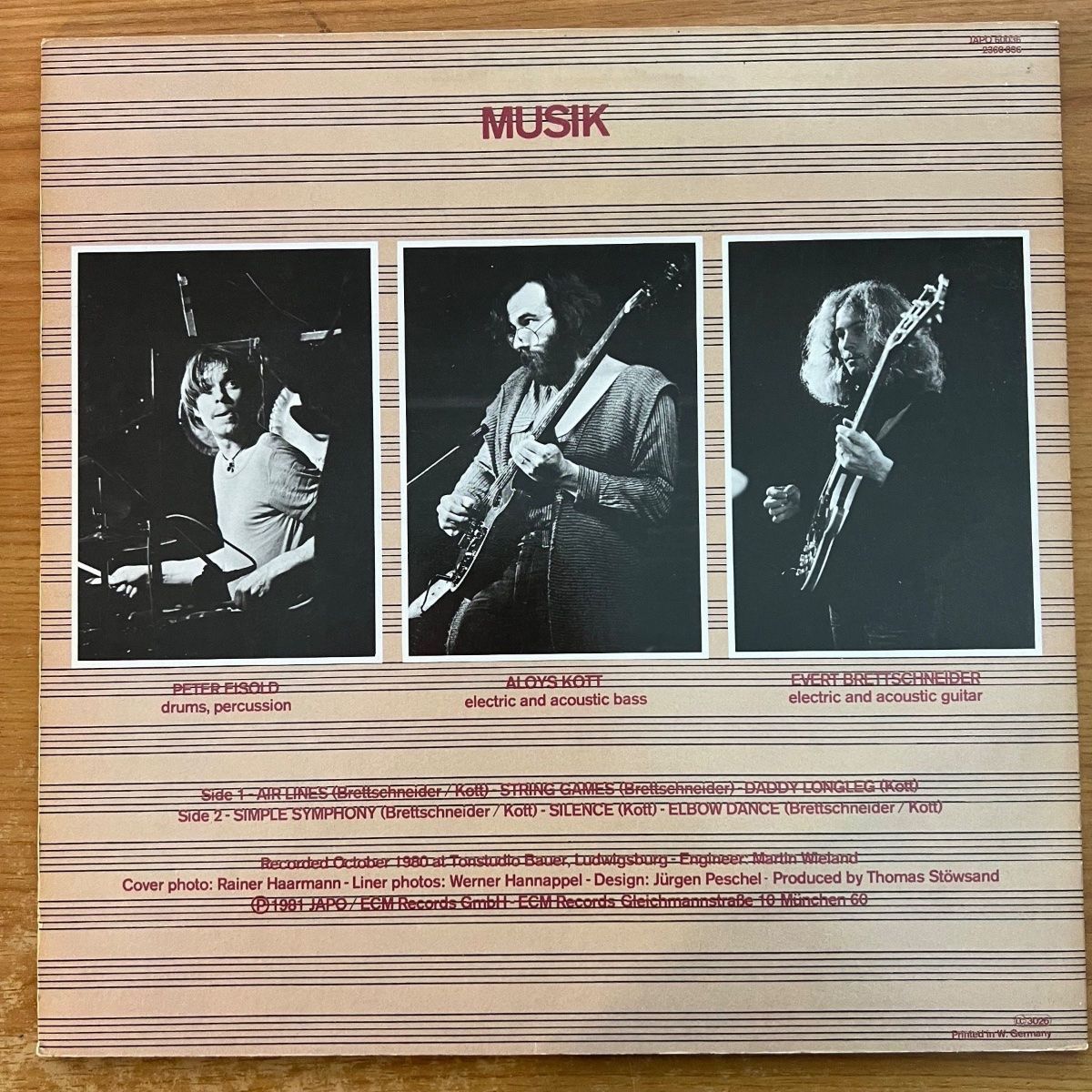 Contact Trio - Musique / 1. D-Press. 1981 - (M-/VG++)
