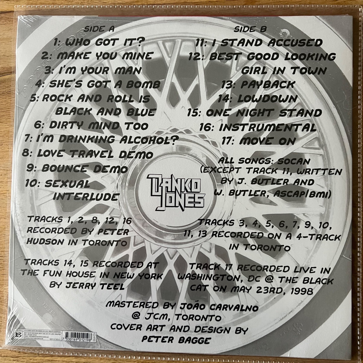 Danko Jones - Garage Rock / 1st EU Press. 2014 - (Mint & Sealed)