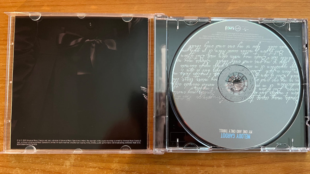 Melody Gardot - My One And Only Thrill / CD - 1. EU 2009 - (M-/M-)