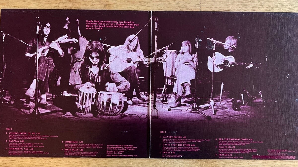Dando Shaft - Idem / 1re presse britannique. 1971 - (M-/VG++)