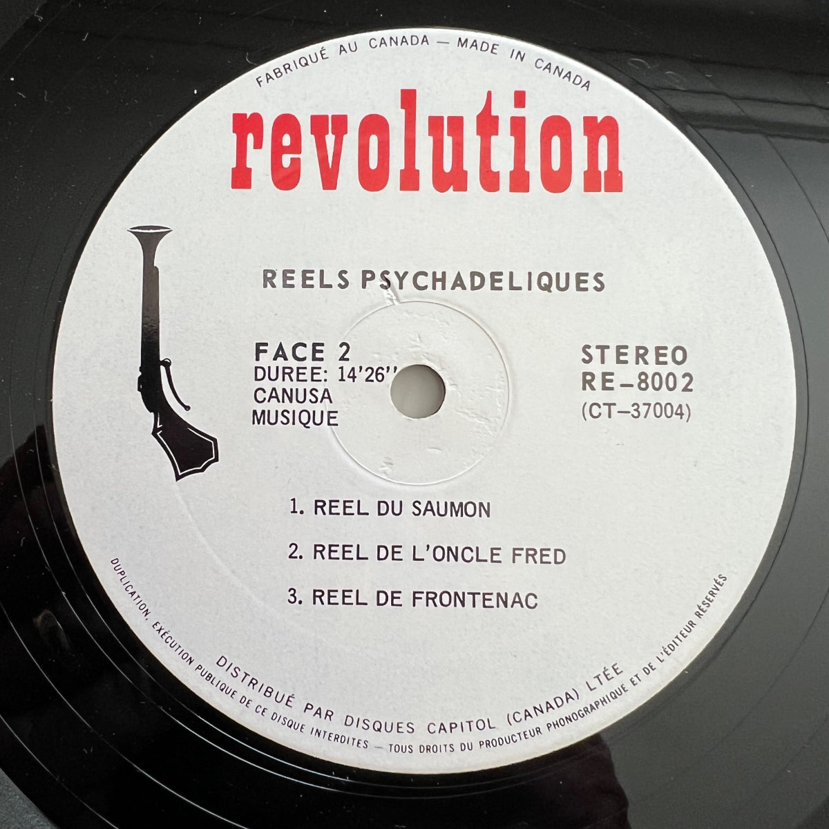 Reels Psychadeliques - Volume 1 / 1. Kanada-Press. 1969 - (M-/VG++)
