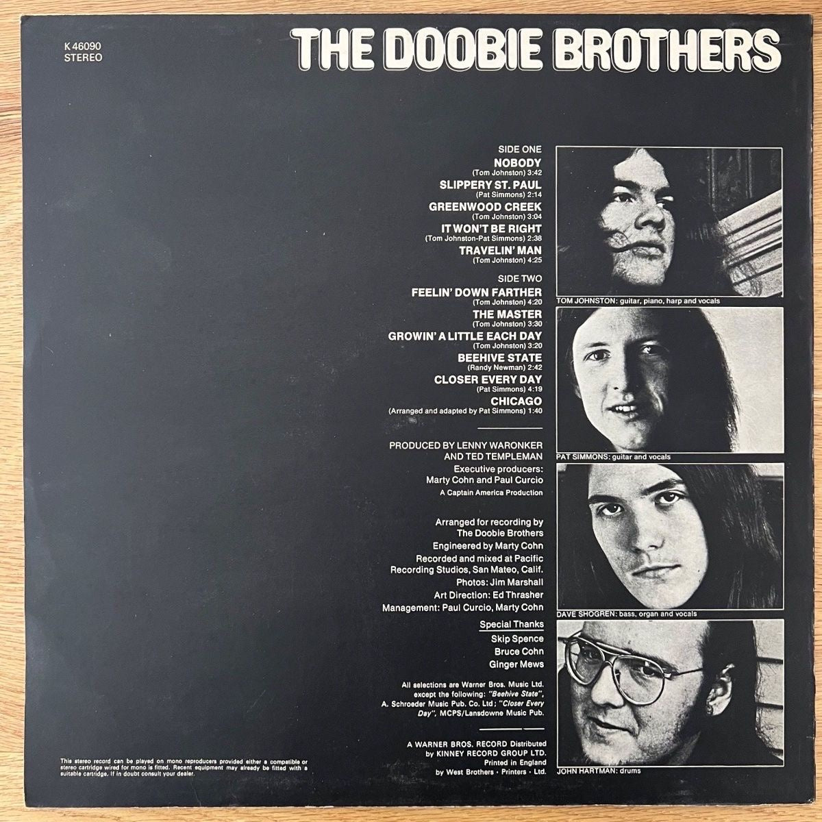 Doobie Brothers - Same / UK Press. Reissue - (M-/VG+)