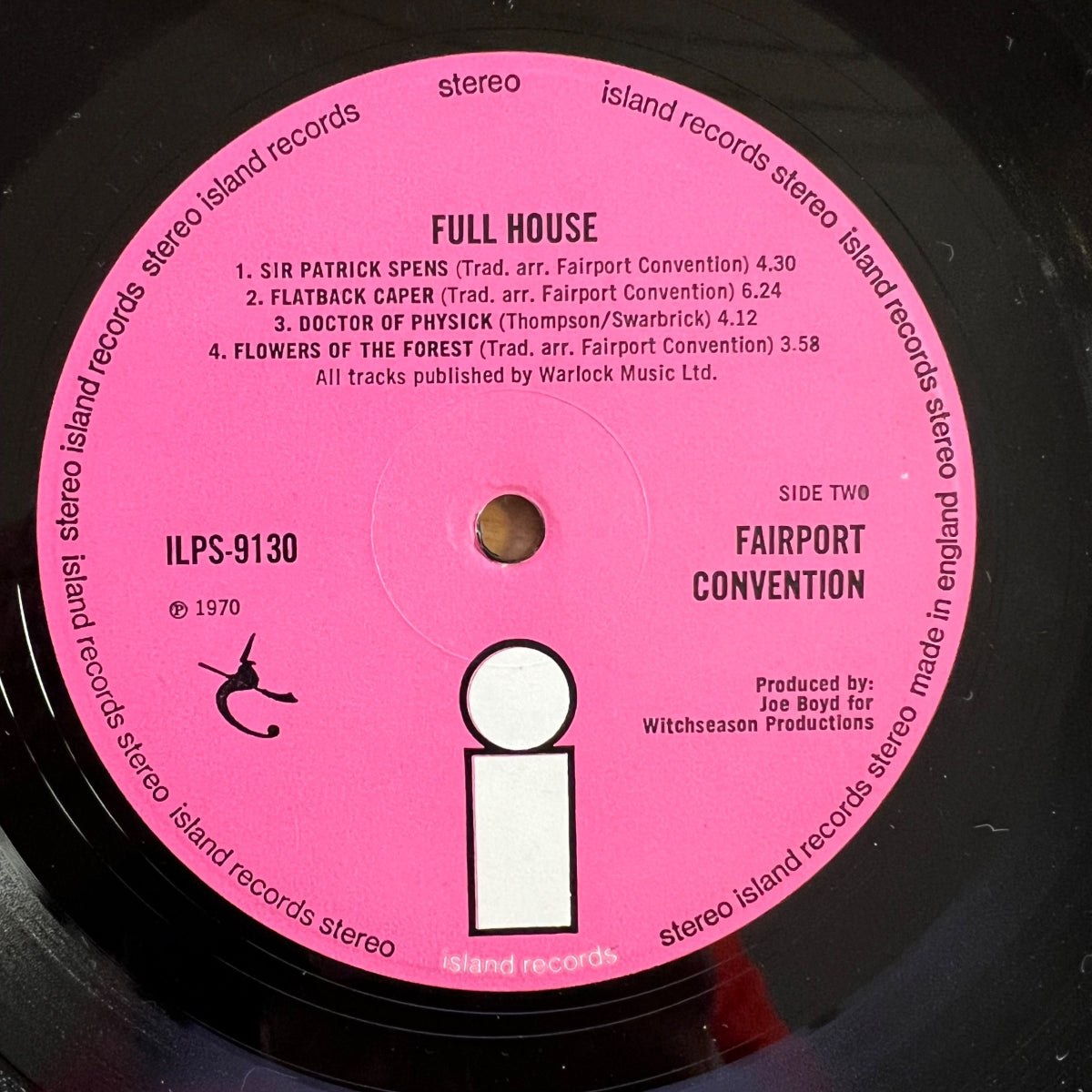 Fairport Convention - Full House / 1. UK-Press. 1970 - (M-/VG++)